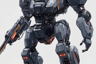 quality robot, mecha concepts