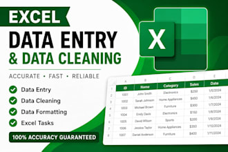 clean, format, merge, split excel data