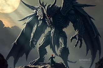 intricate dnd fantasy rpg character art inspired by your world