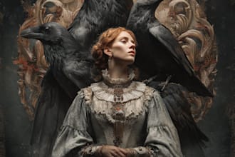 design a sci fi fantasy book cover design that sells