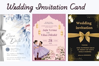 design printable invitation cards for all events