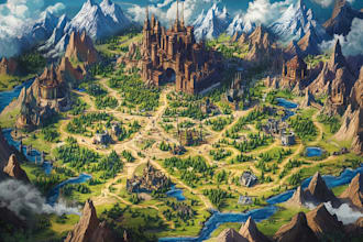 design your fantasy map for , novels and games