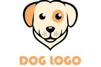create modern dog, pet and animal logo