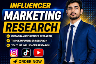 research top instagram, tiktok and youtube influencer list for your brand