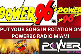 play your song on power96 miami radio