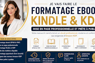 format your ebook, kindle and KDP with a professional layout
