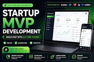 build your startup mvp using vibe coding tools