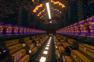 build stash and farms in minecraft donut smp