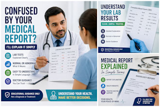 explain your medical reports and lab results in simple terms