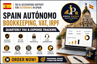 handle spain vat form 303 irpf form 103 autónomo bookkeeping and tax support