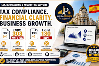 do spain freelancer filing form 303 103 vat irpf bookkeeping financial reports