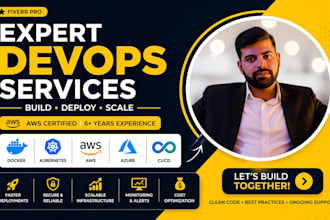 design scalable cloud architecture, devops cicd pipelines, docker, kubernetes
