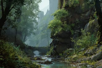 do environment concept art