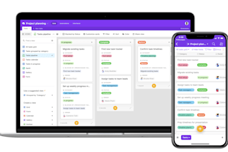 setup airtable softr website, client portal database design and automation