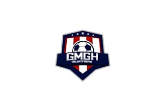 design motivation soccer school team logo