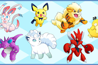 design your pokémon and fakemon