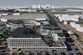 design sports facilities commercial rendering 3d interior exterior architecture