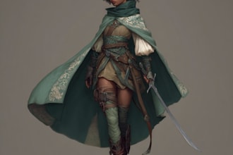 dnd character art and dnd character art