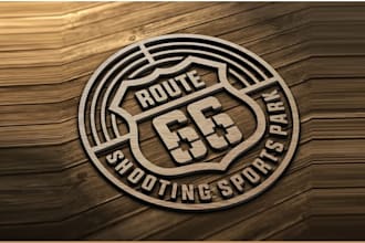 design professional shooting sports park logo
