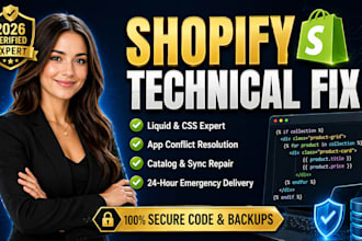 fix shopify app errors shopify catalog product page bugs theme customization