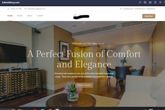 develop a laravel web application or API