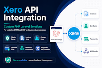 integrate xero accounting API with your app or website