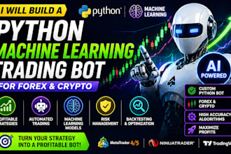 build a python machine learning trading bot for metatrader