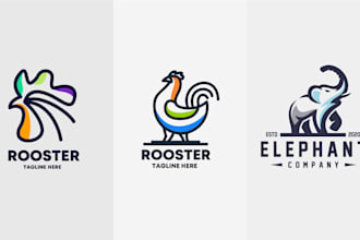 design a custom logo for startups and businesses