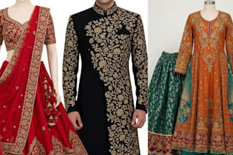provide expert hand embroidery traditional design concepts