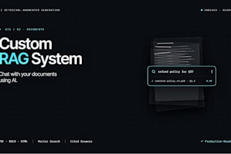 build a rag system to chat with your documents