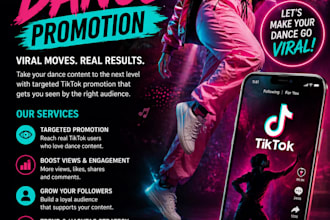 create viral tiktok dance videos to promote your music