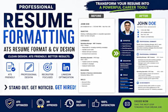 design resume formatting, ats resume format, CV design, linkedin opt
