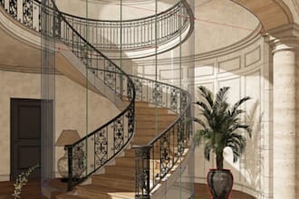 make an editable chief architect 3d model