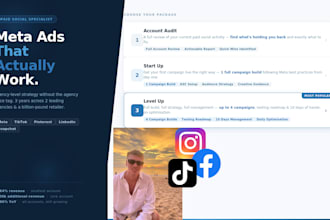 audit, set up and optimise your facebook and instagram ads