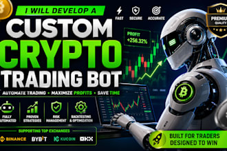 develop a custom crypto trading bot