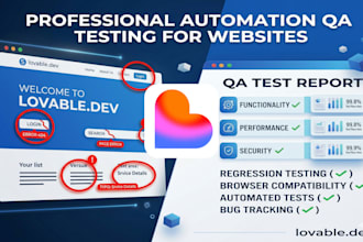 test and audit your lovable ai website for bugs