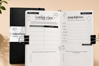journal design, prayer journal, journal planner, digital journal, canva journal