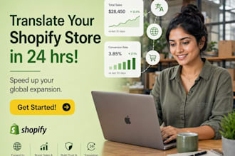 shopify store translated fast and accurately in 24 hours