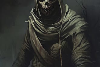 create a horror character