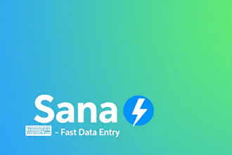 do fast data entry and image to text conversion