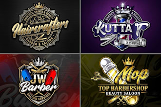 design professional barber and beauty saloon logo