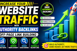 increase your website traffic with high authority backlinks