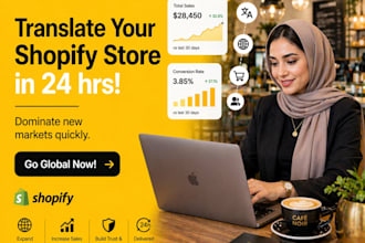 shopify store multilingual translation in 24 hours
