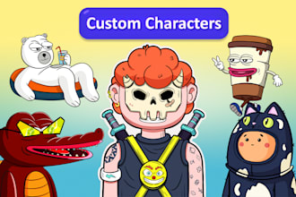 create custom characters and mascots
