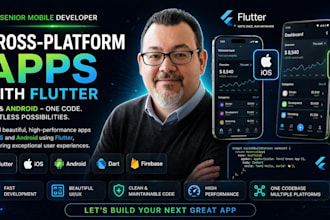 develop ai enhanced flutter apps for ios and android or native android