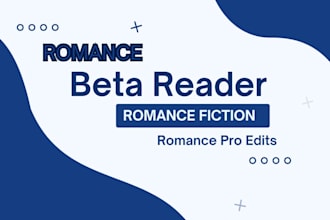 typically beta read ya romance fiction and pro editing