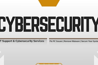 remove malware, secure your PC, and provide IT support