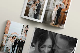 create stunning coffee table and wedding photo book layouts