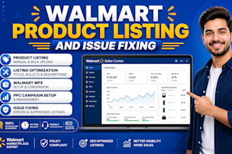 do walmart listings fix walmart PPC issue optimization wfs walmart ads SEO