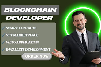 do create smart contracts, erc20 tokens, nft and web3 dapps